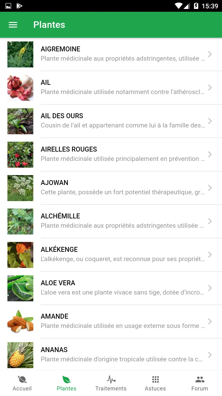 Plantcinales Plantes Medicinal | Indus Appstore | Screenshot