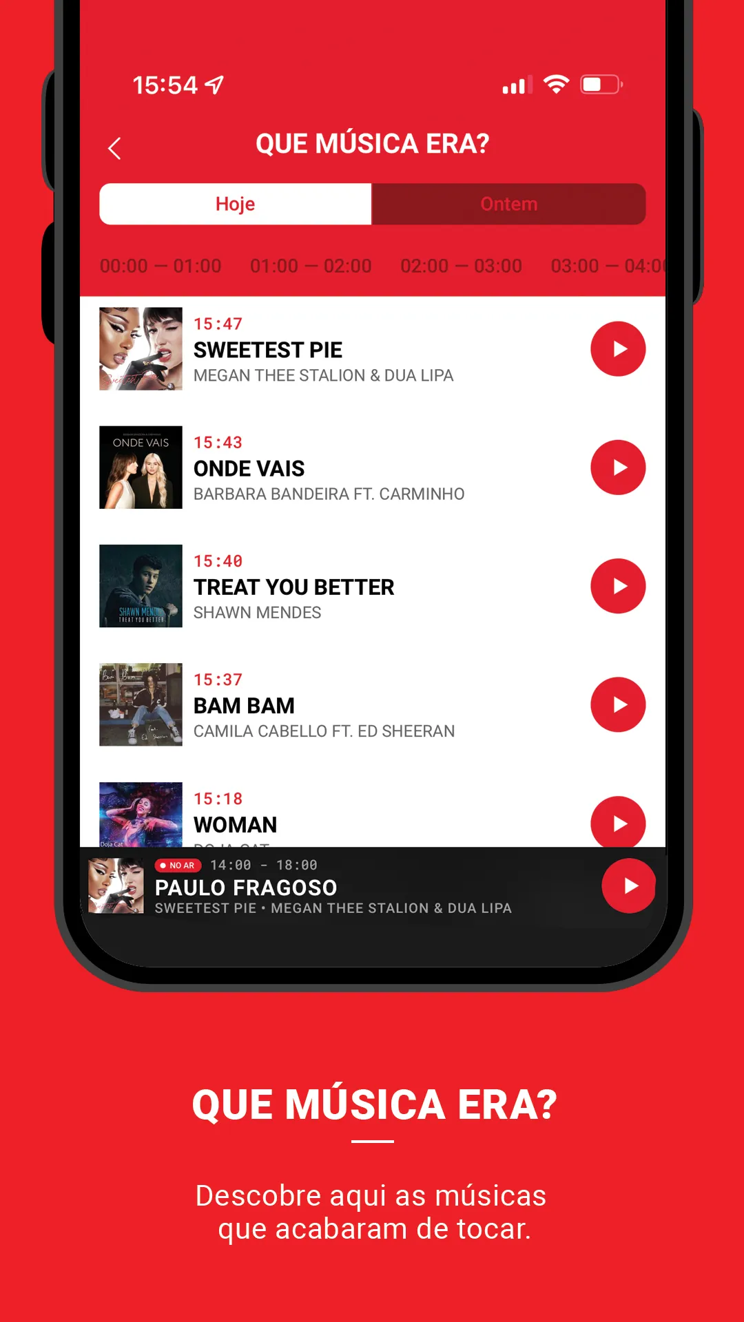 RFM: só grandes músicas. | Indus Appstore | Screenshot