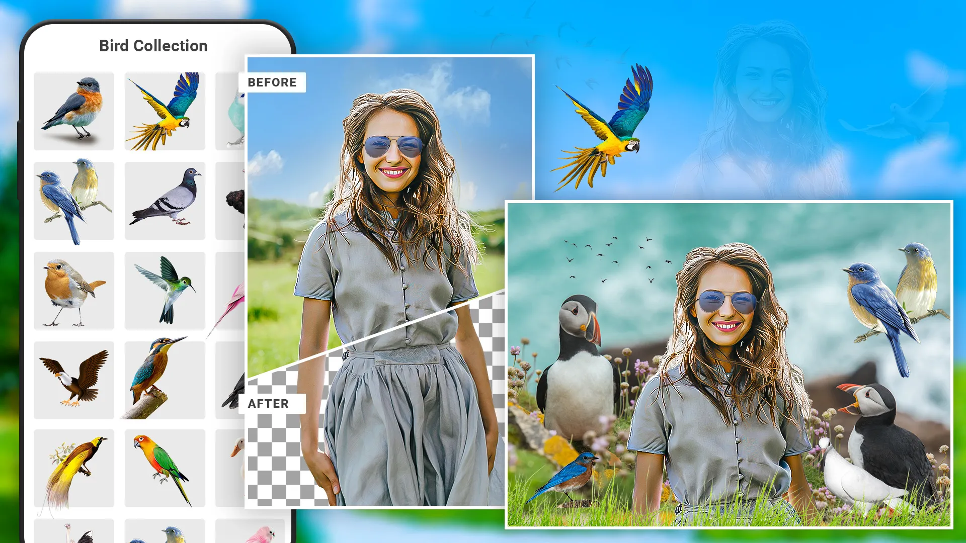 Bird Photo Editor Pro 2024 | Indus Appstore | Screenshot