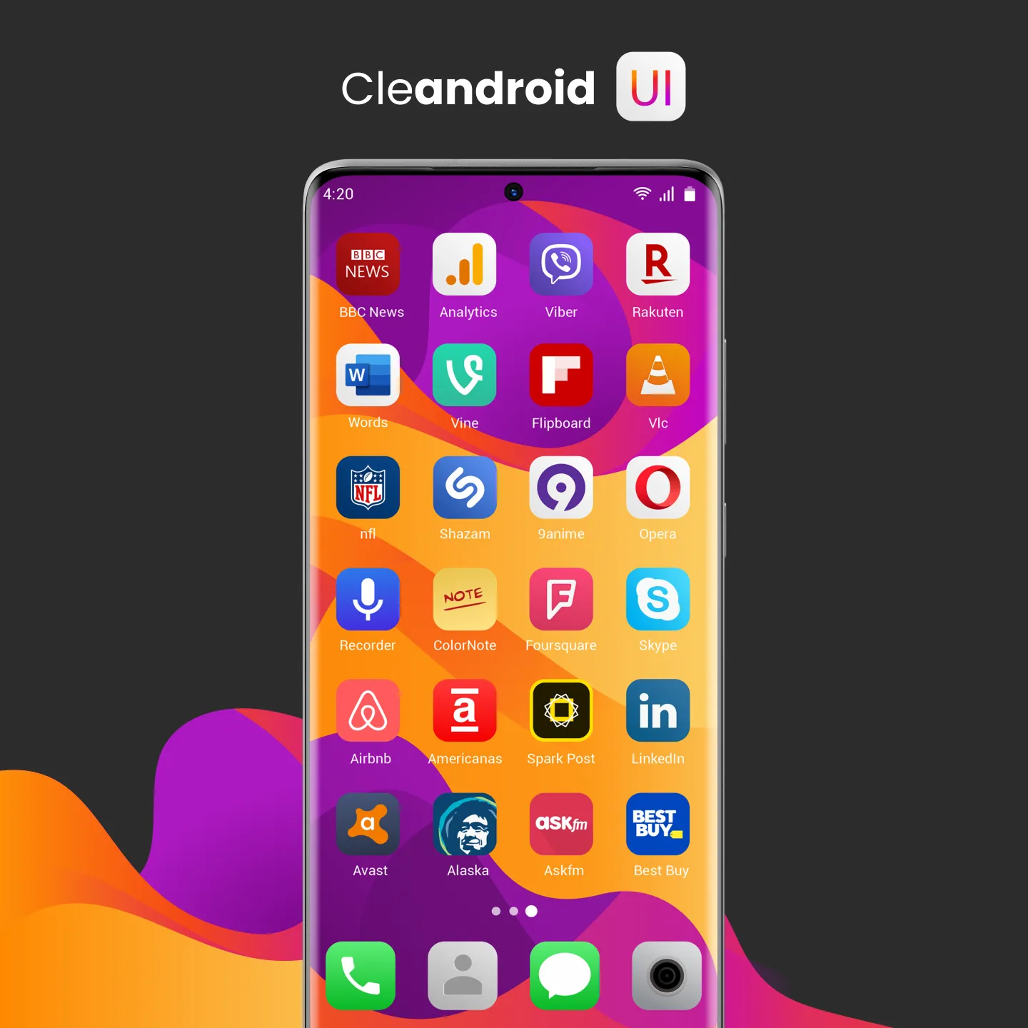 Cleandroid UI - Icon Pack | Indus Appstore | Screenshot