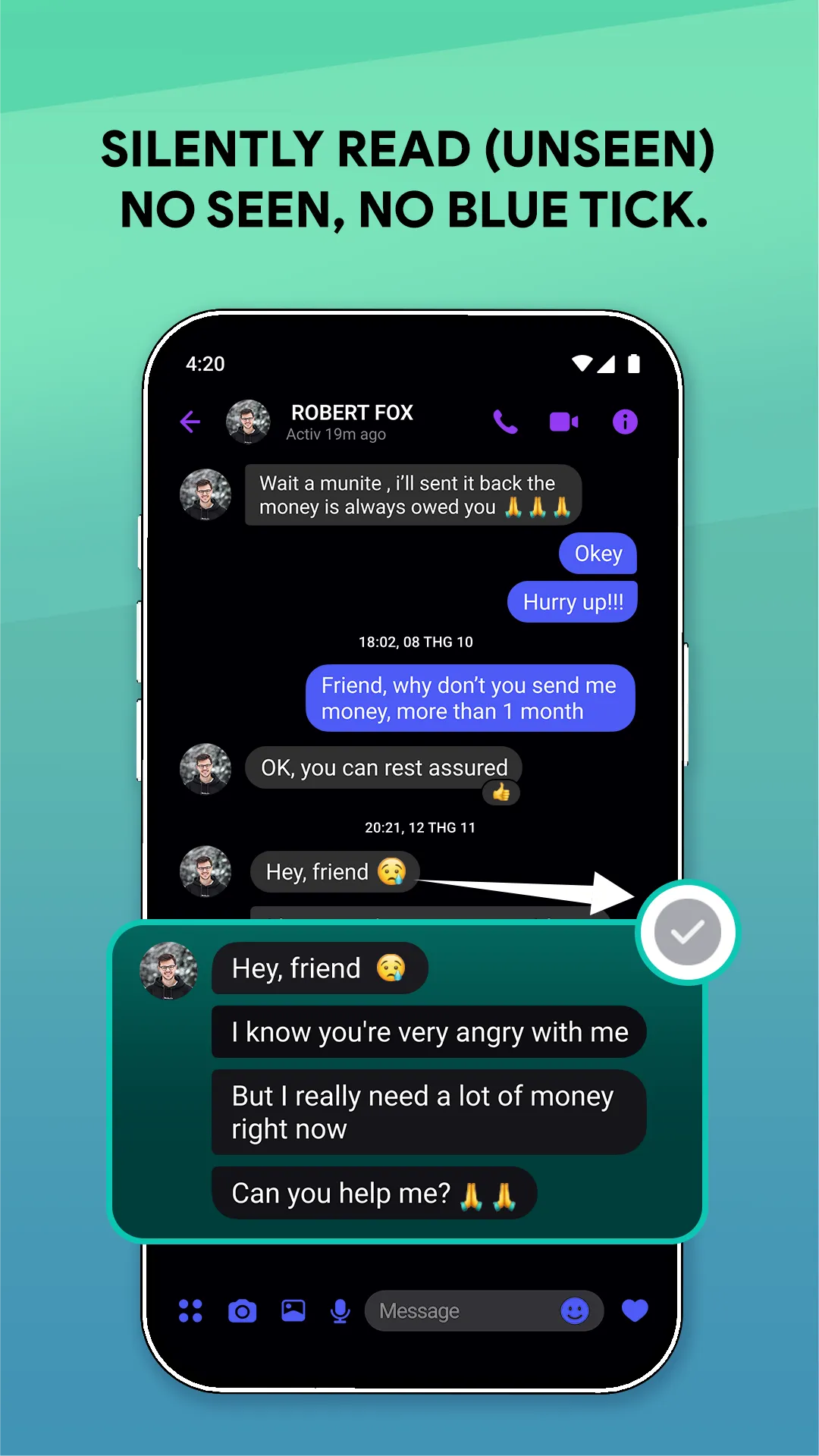 MsgSave: Read Deleted Messages | Indus Appstore | Screenshot