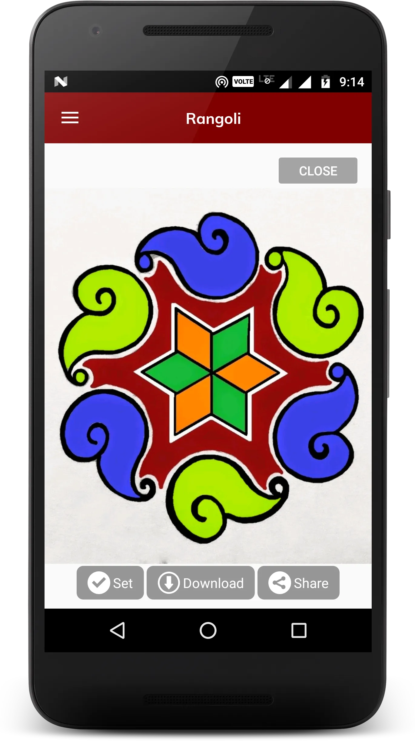 Rangoli Designs | Indus Appstore | Screenshot