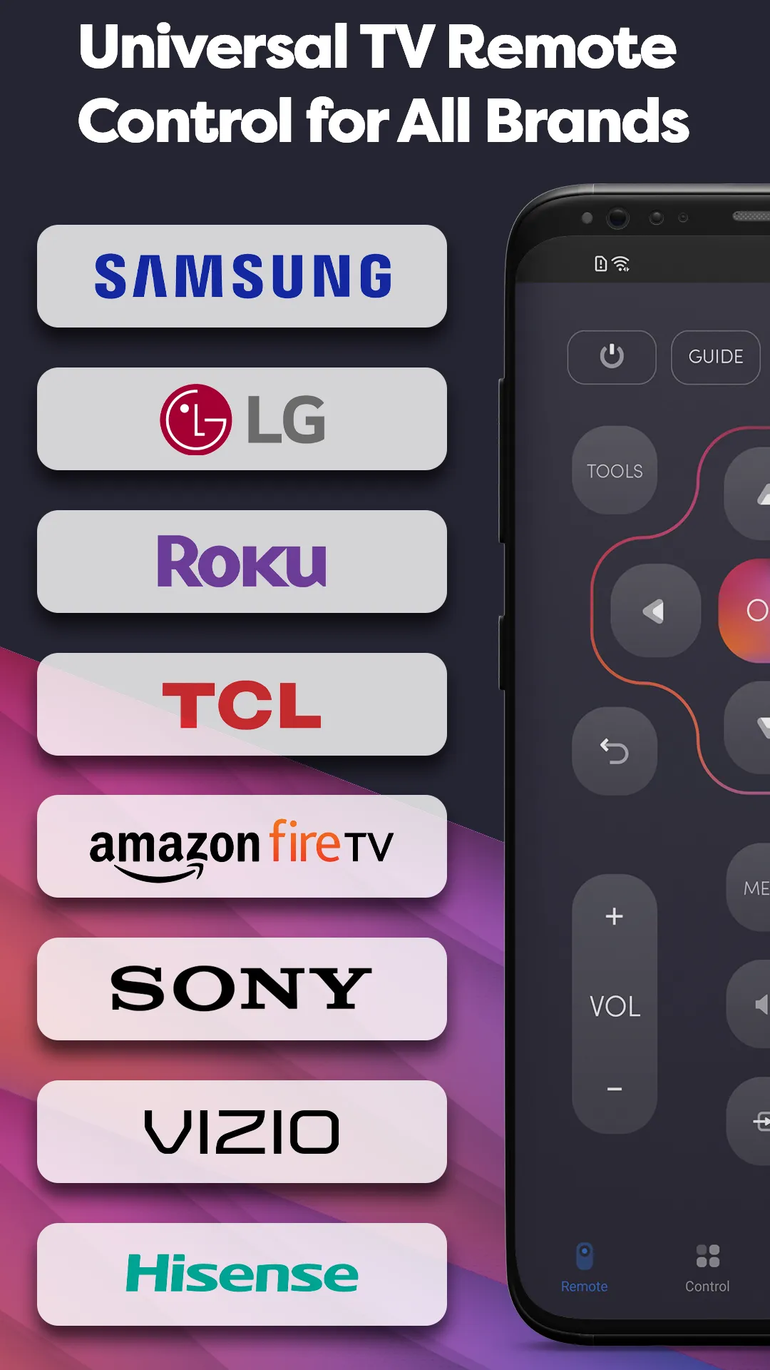 Universal TV Remote Control | Indus Appstore | Screenshot