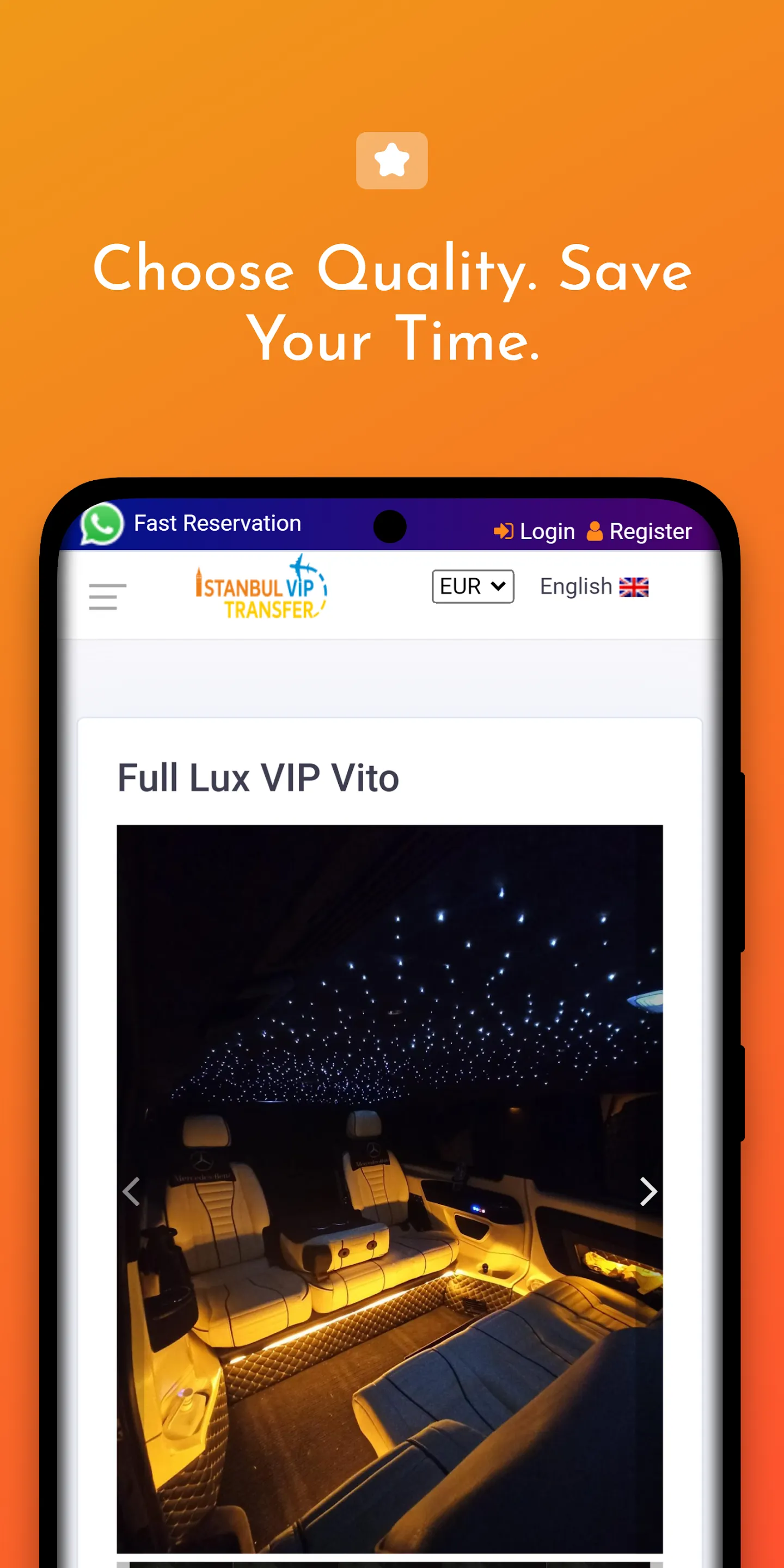 Istanbul VIP Transfer | Indus Appstore | Screenshot