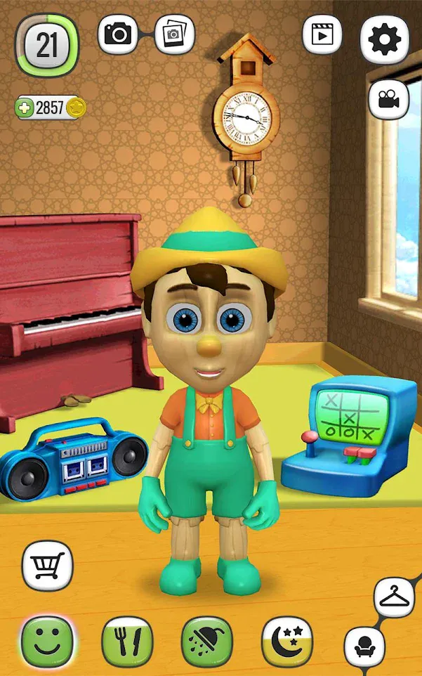 My Talking Pinocchio | Indus Appstore | Screenshot