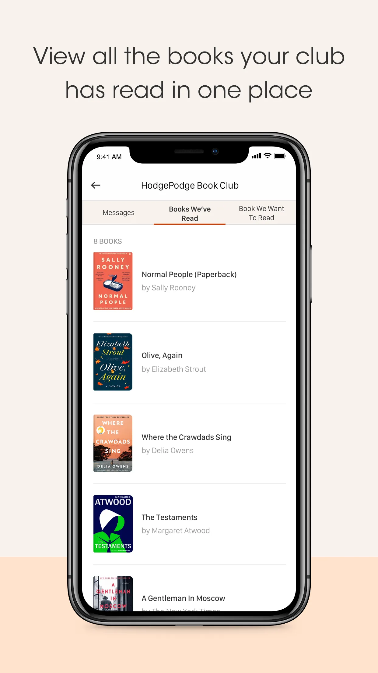 Bookclubs: Book Club Organizer | Indus Appstore | Screenshot