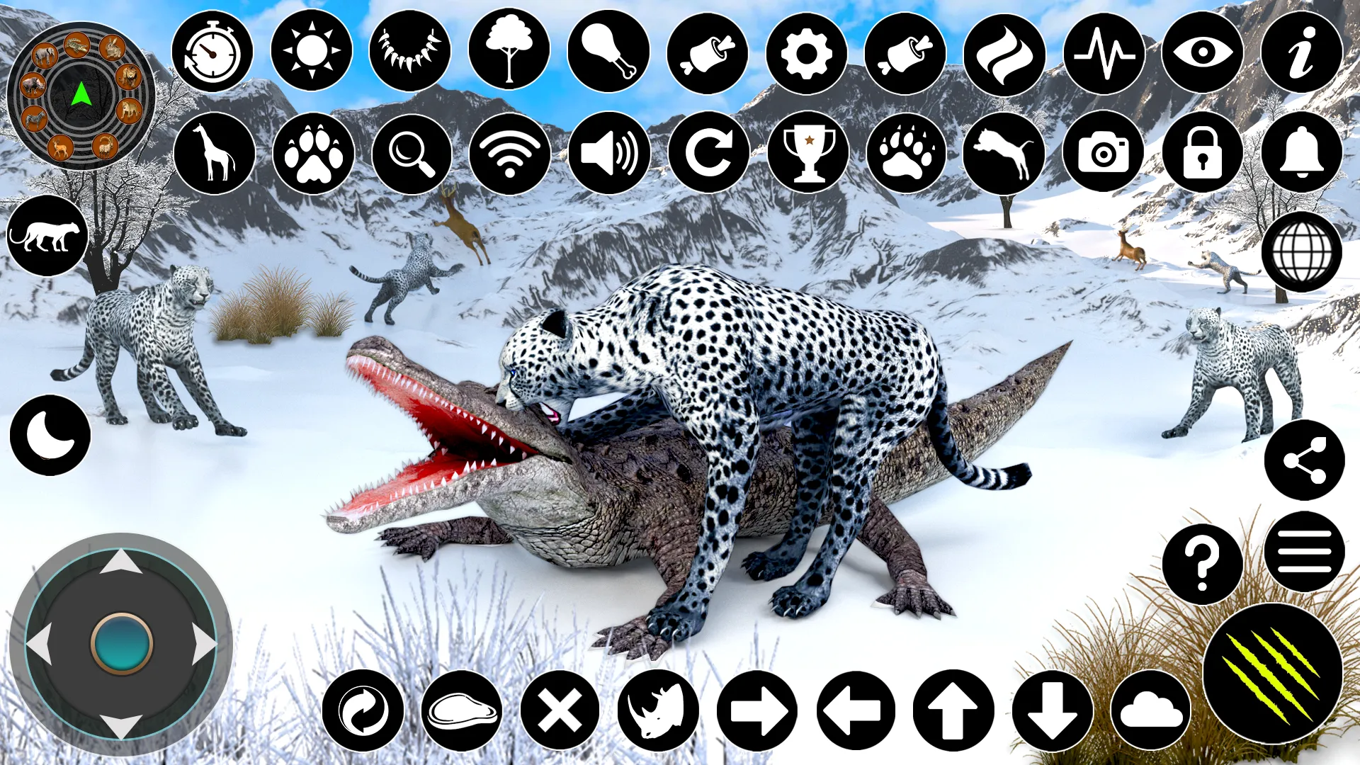 Wild Snow Leopard Simulator | Indus Appstore | Screenshot