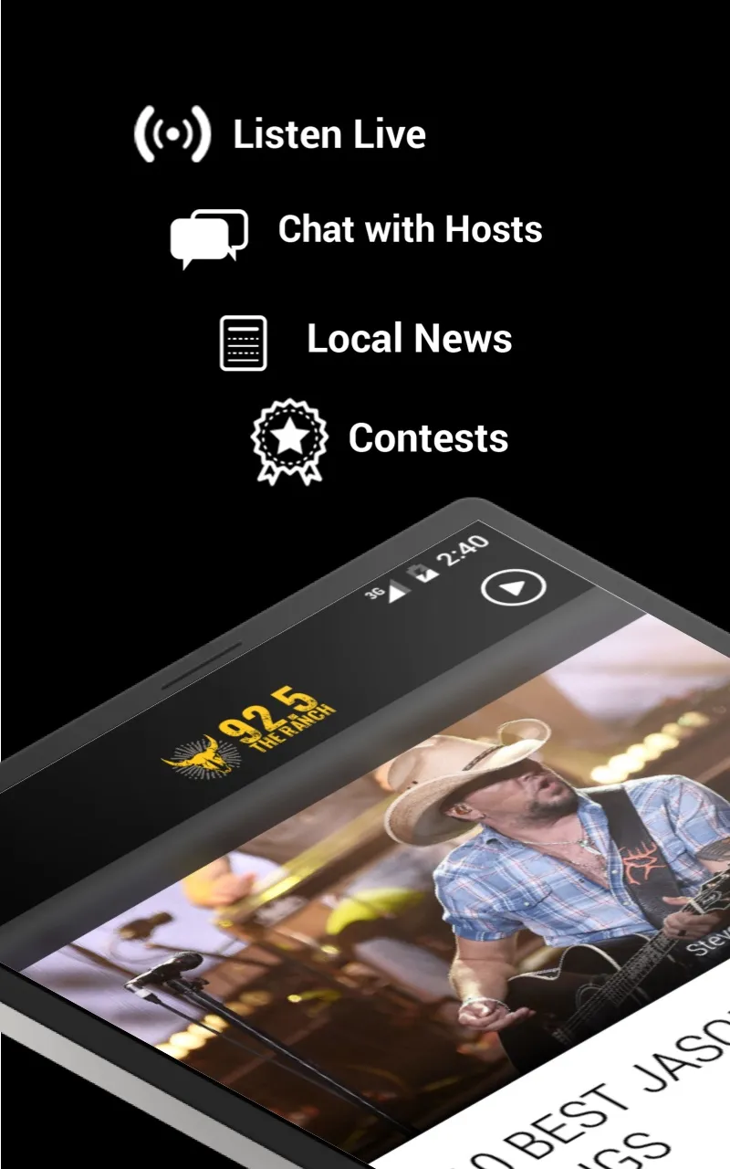 92.5 The Ranch (KMWX) | Indus Appstore | Screenshot