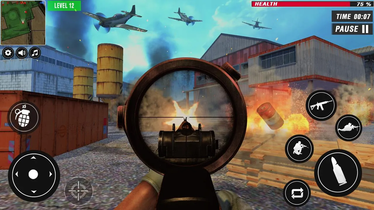 US Shooters: WW2 War Gun Games | Indus Appstore | Screenshot