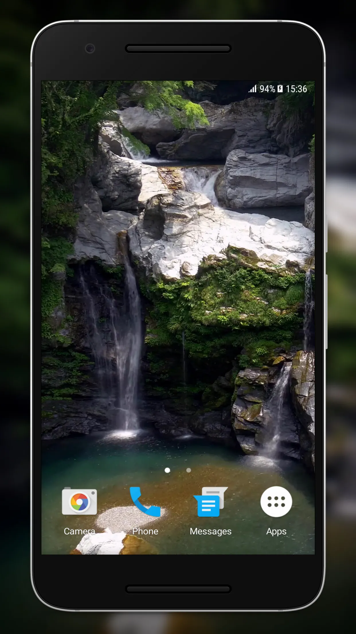 Waterfall Video Live Wallpaper | Indus Appstore | Screenshot