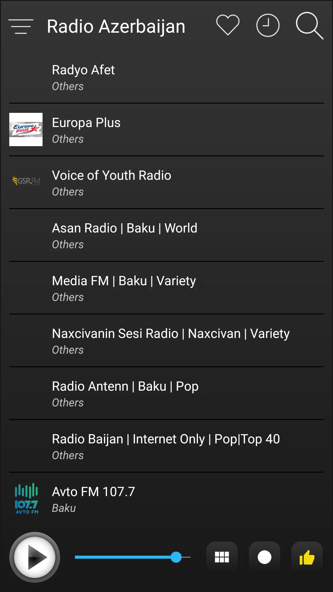 Azerbaijan Radio FM AM Music | Indus Appstore | Screenshot