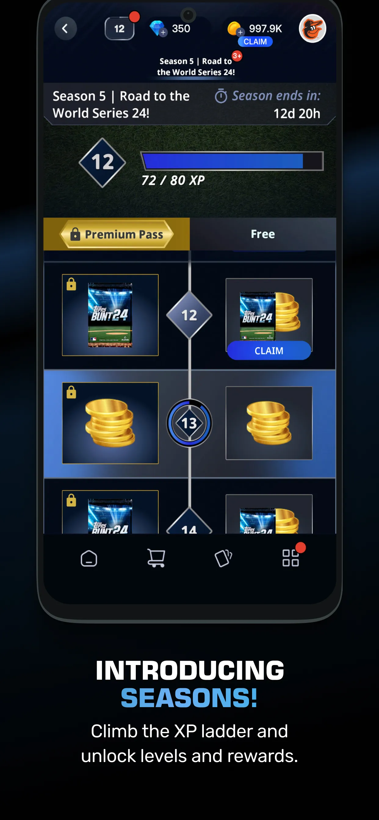 Topps® BUNT® MLB Card Trader | Indus Appstore | Screenshot