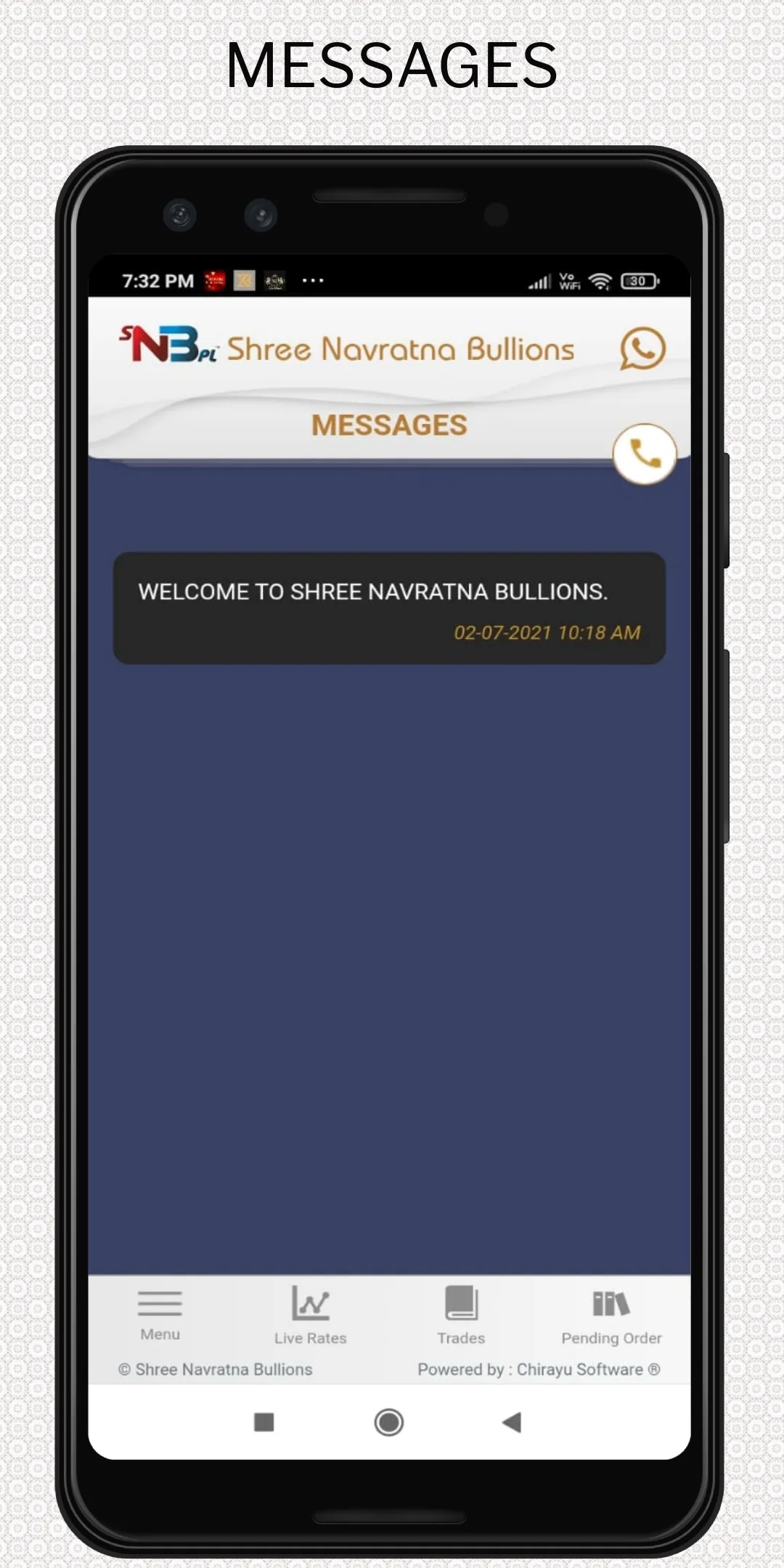 ShreeNavratna Bullions | Indus Appstore | Screenshot