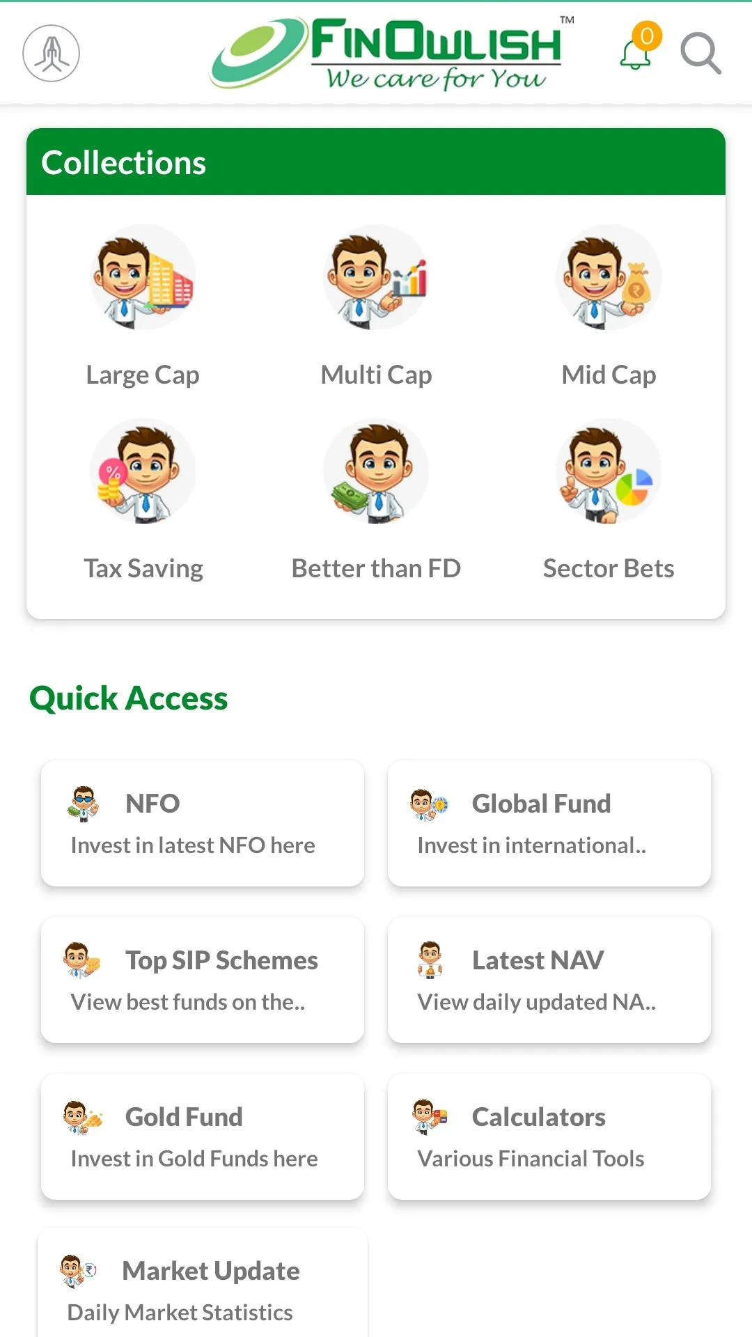 Mutual Funds & SIP (Finowlish) | Indus Appstore | Screenshot