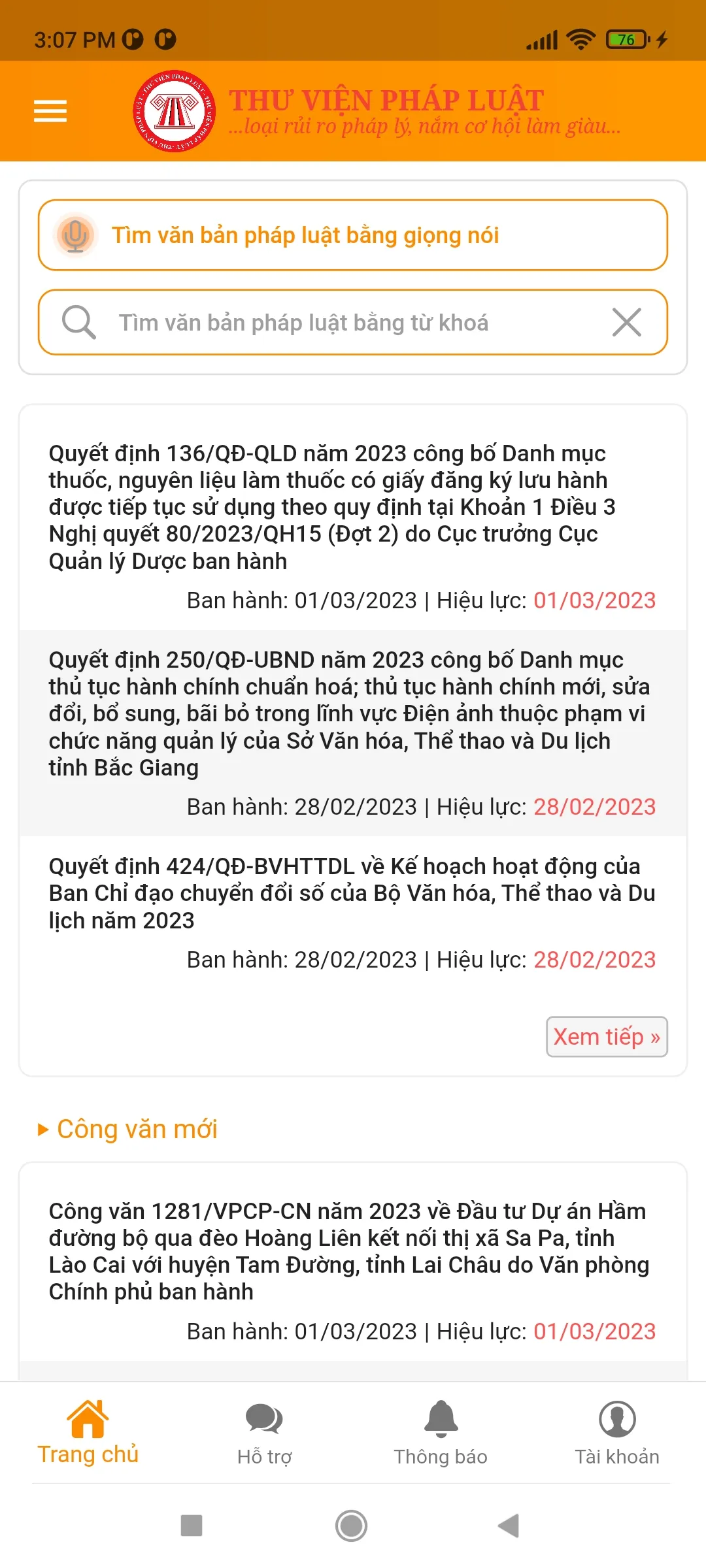 Thư Viện Pháp Luật | Indus Appstore | Screenshot