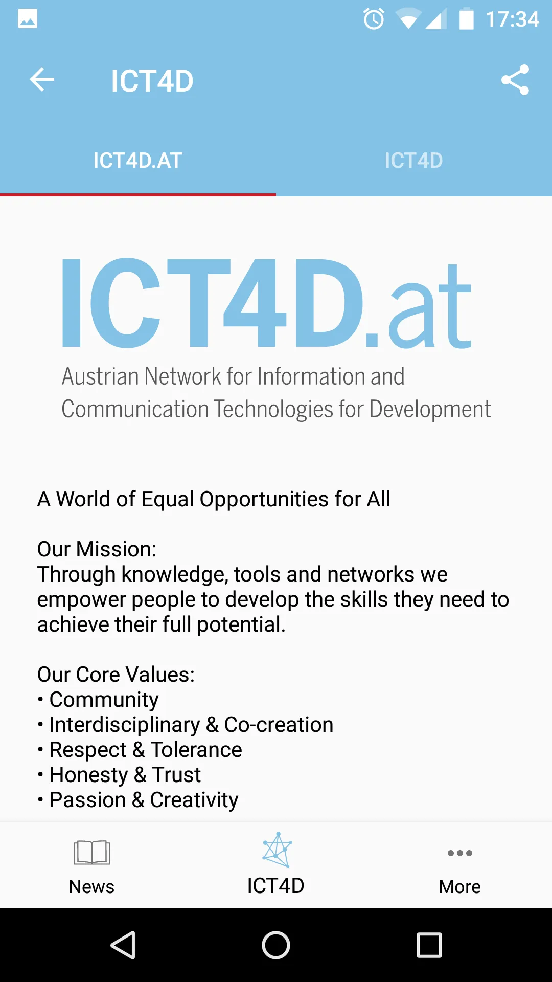 ICT4D News | Indus Appstore | Screenshot