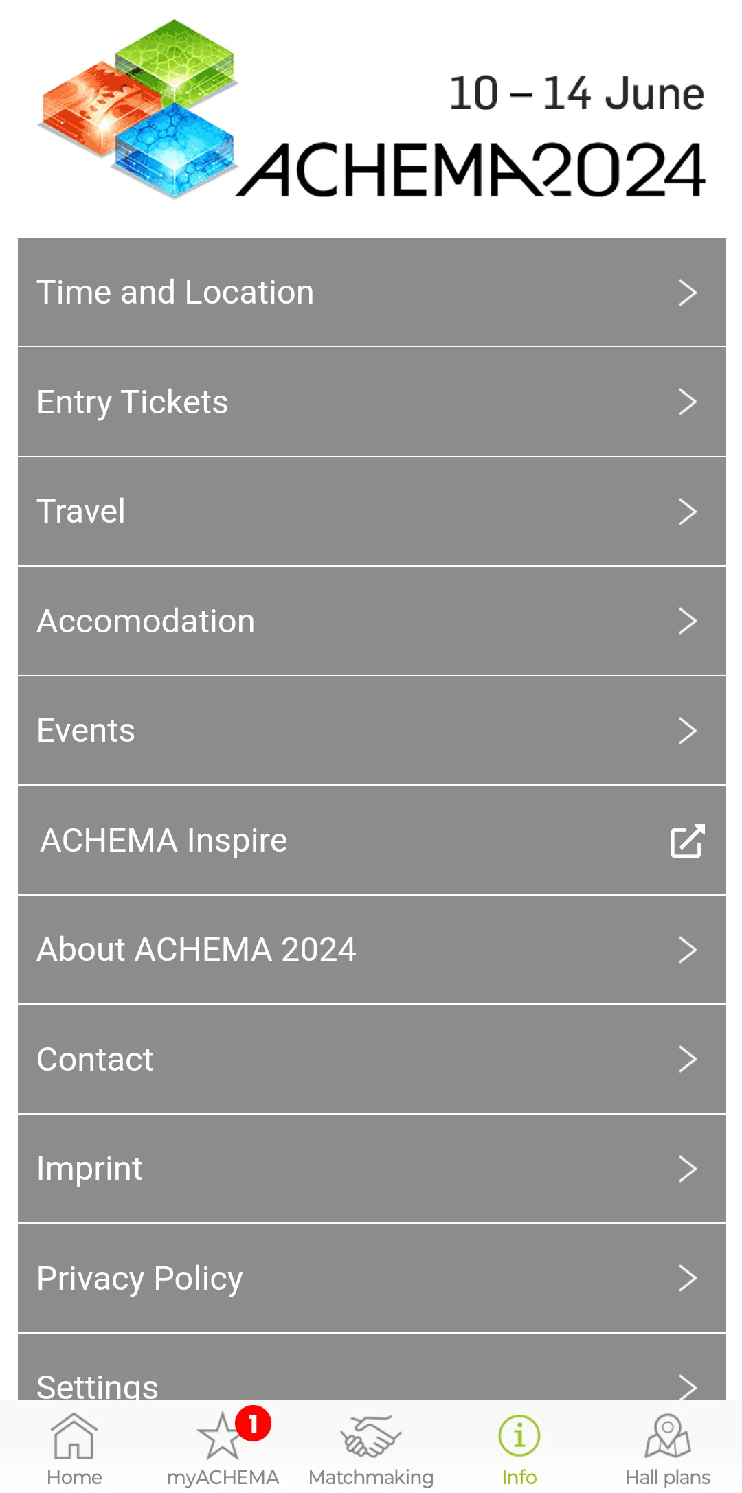 ACHEMA 2024 | Indus Appstore | Screenshot