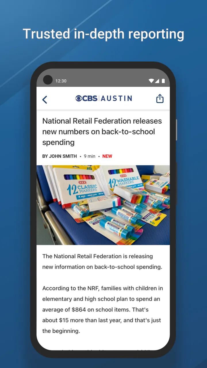 CBS Austin News | Indus Appstore | Screenshot