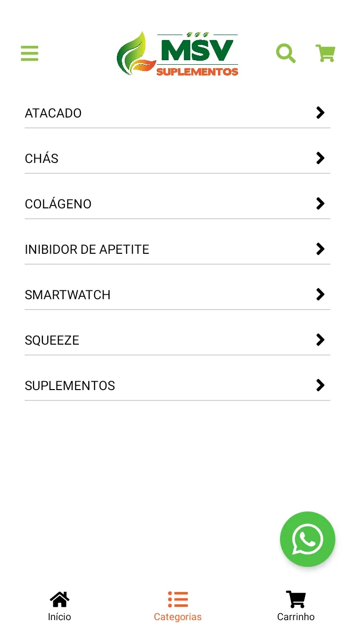 MSV Suplementos | Indus Appstore | Screenshot