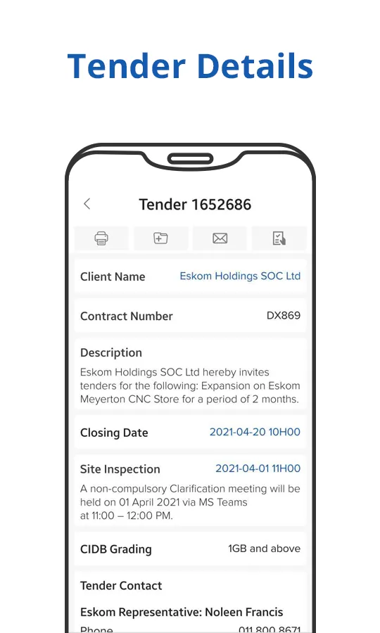 OnlineTenders | Indus Appstore | Screenshot