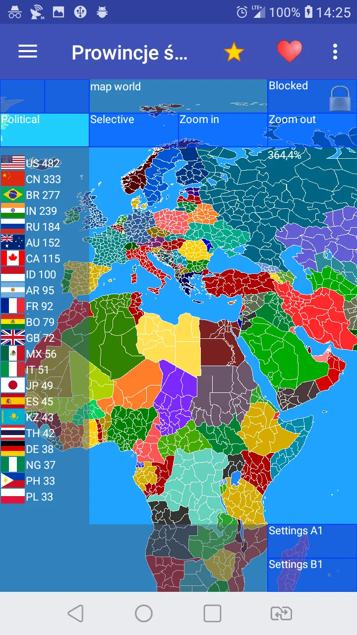 World Provinces. Empire. Maps. | Indus Appstore | Screenshot