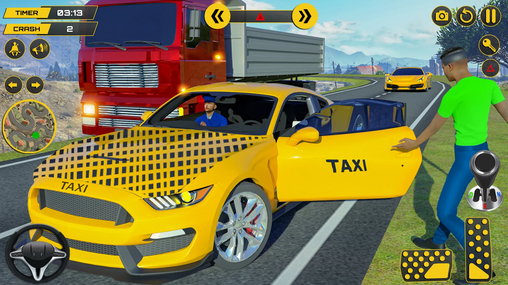 Taxi Games: City Car Driving | Indus Appstore | Screenshot