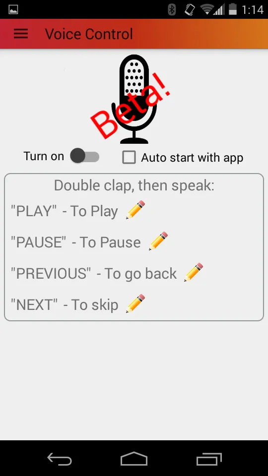 MusicPad -voice/remote control | Indus Appstore | Screenshot