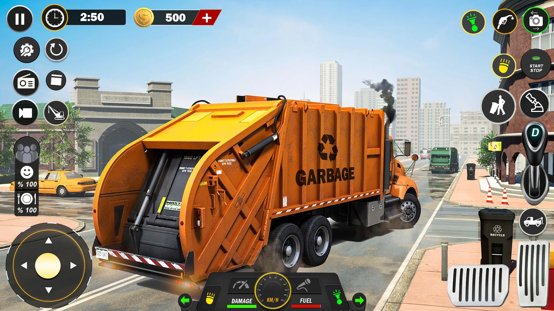 Garbage Truck Driving Games | Indus Appstore | Screenshot