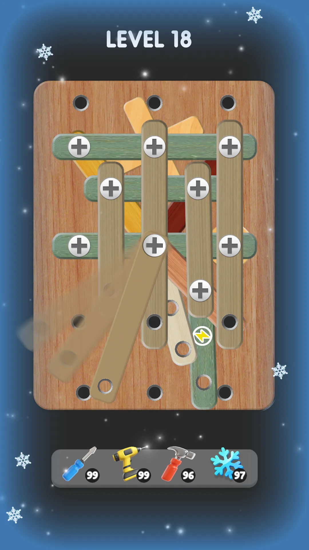 Wood Screw Puzzle, Nuts&Bolts | Indus Appstore | Screenshot