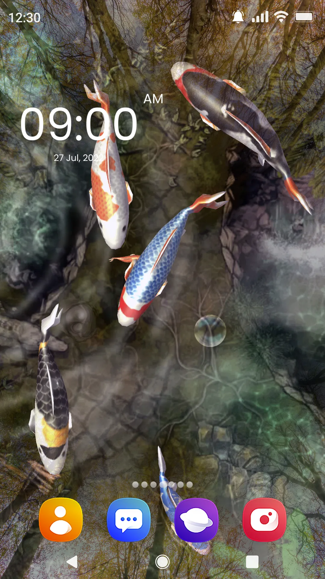 Fish Live Wallpaper 3D Touch | Indus Appstore | Screenshot