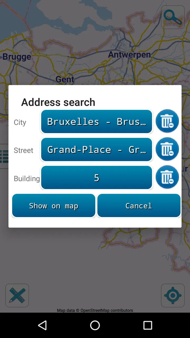 Map of Belgium offline | Indus Appstore | Screenshot