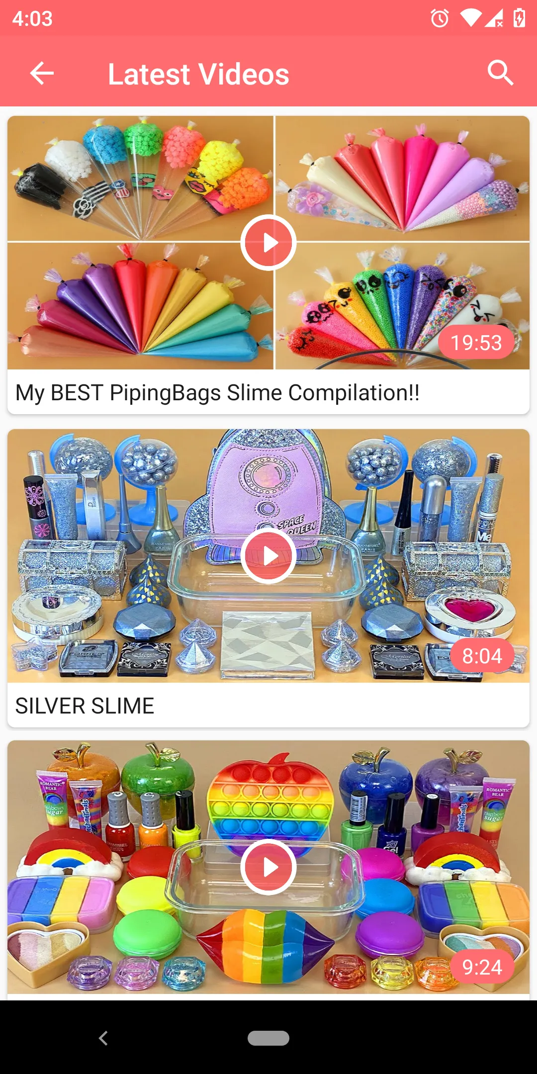 Satisfying Slime Best Videos | Indus Appstore | Screenshot