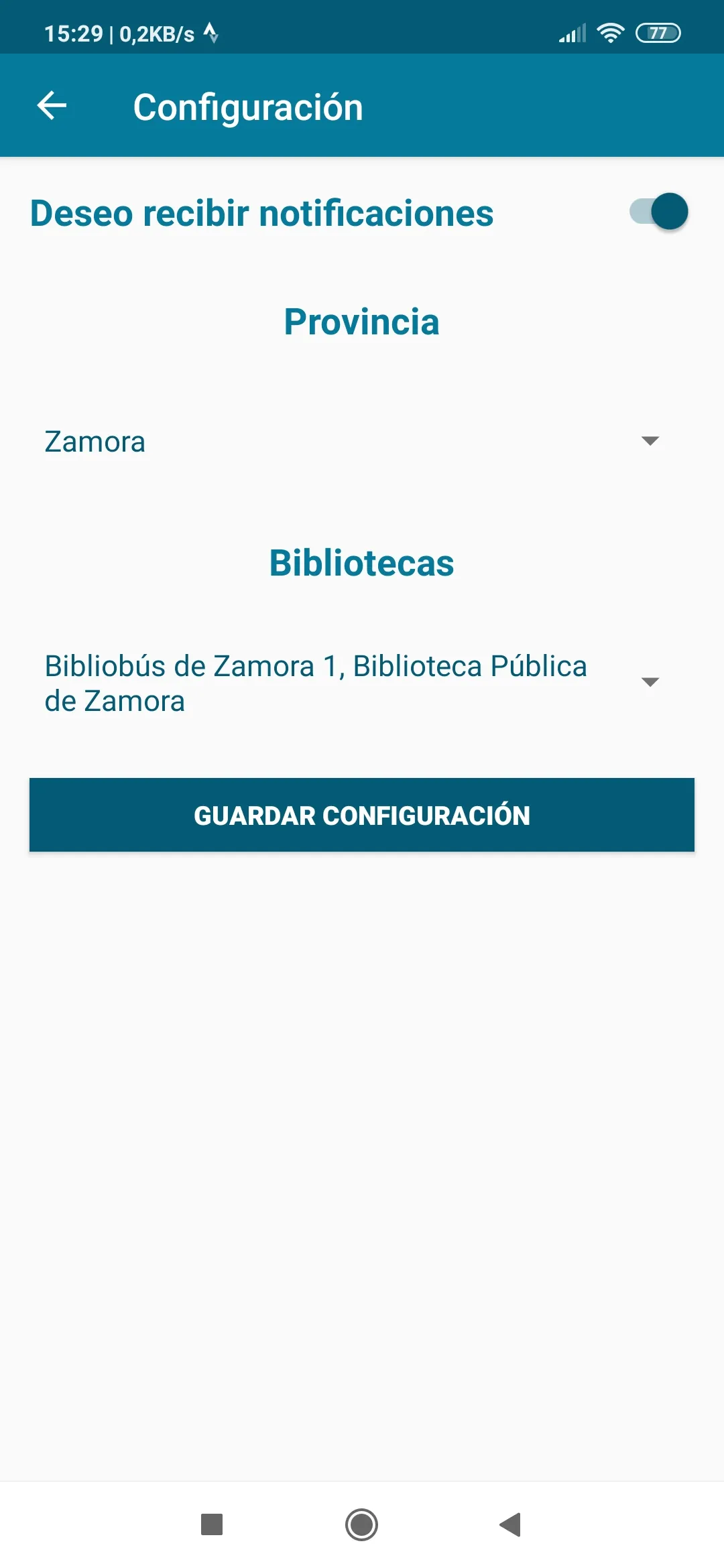 Biblio JCyL: Bibliotecas Casti | Indus Appstore | Screenshot