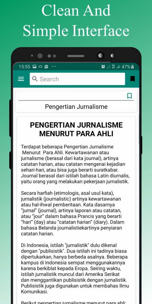 Pengantar Jurnalistik | Indus Appstore | Screenshot