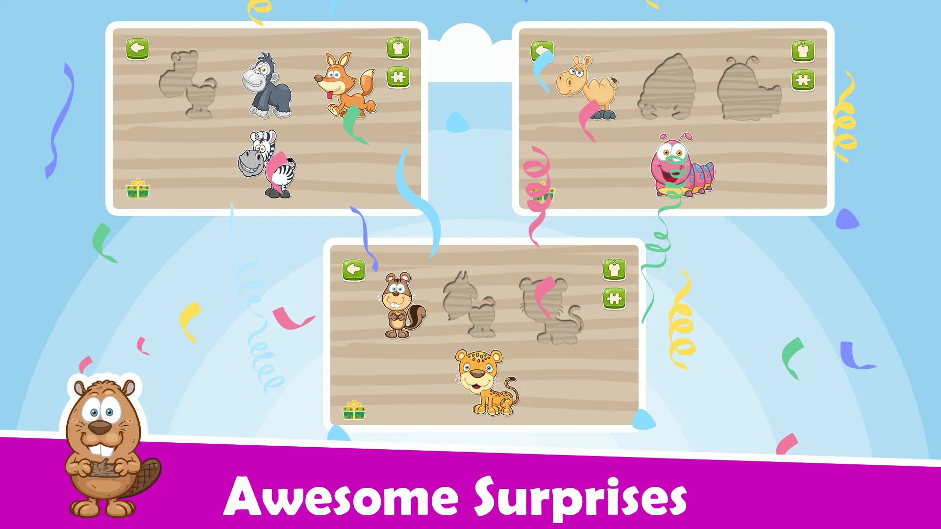 Animals Puzzles for Kids | Indus Appstore | Screenshot