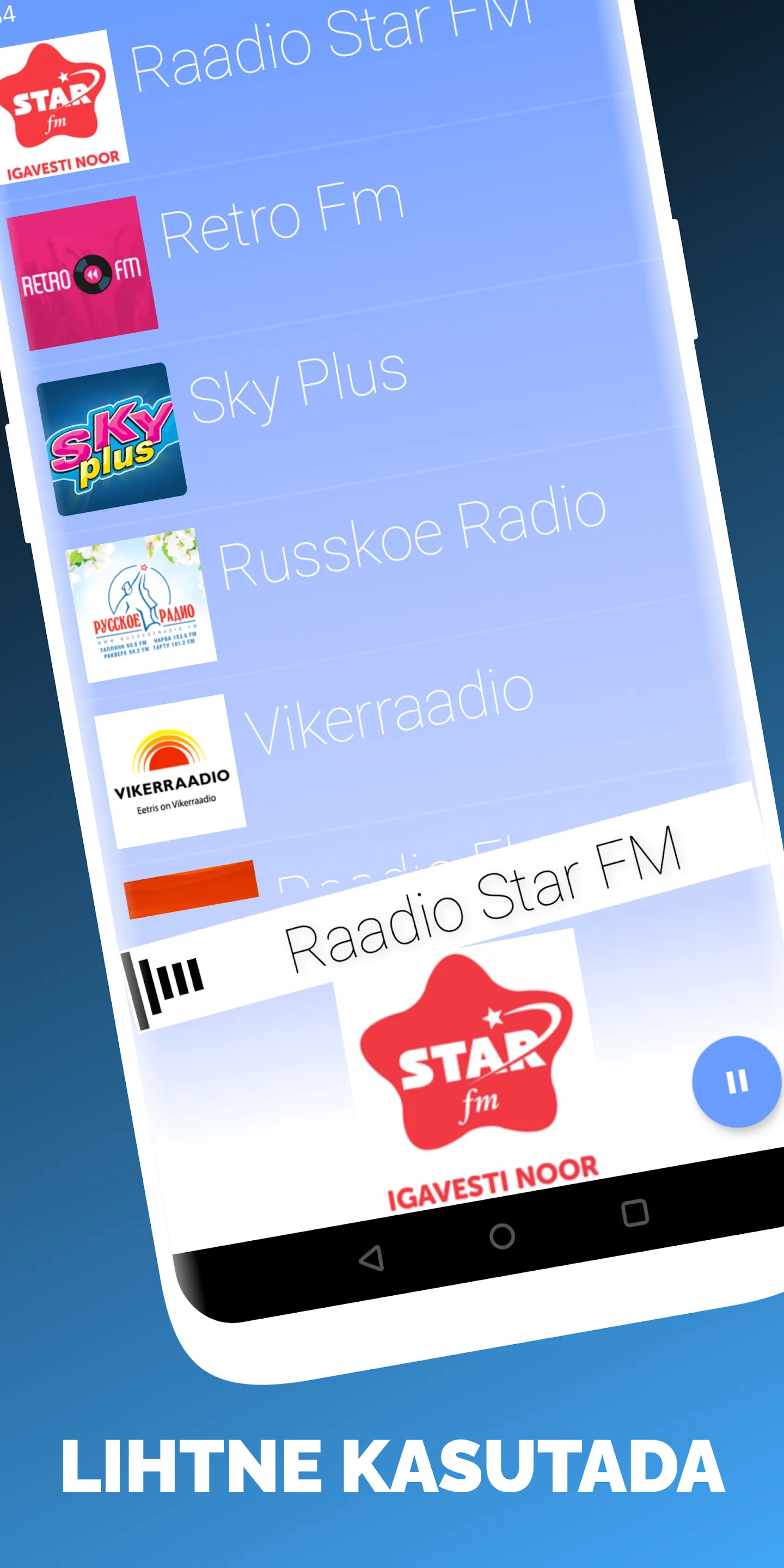 Raadio | Indus Appstore | Screenshot