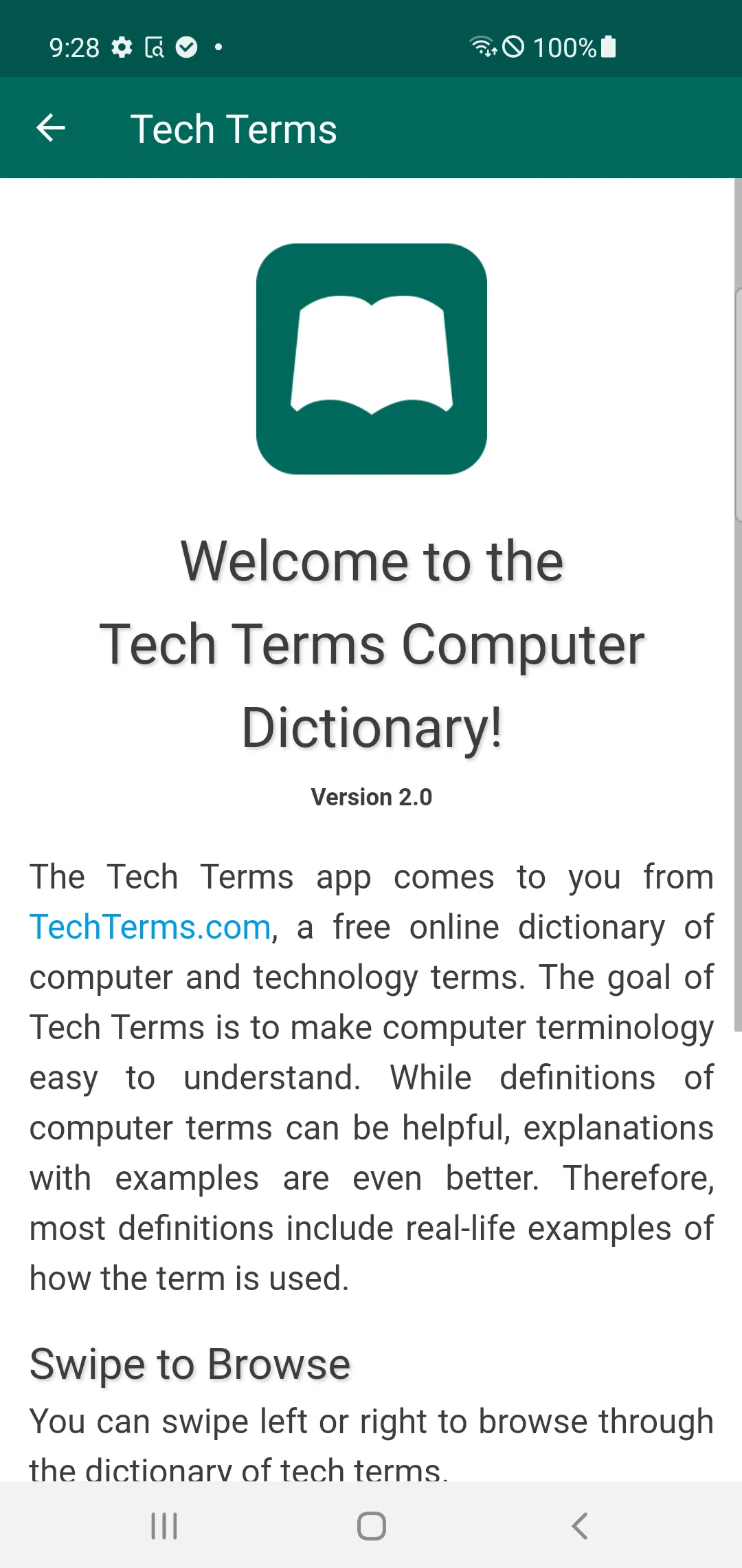 Tech Terms | Indus Appstore | Screenshot