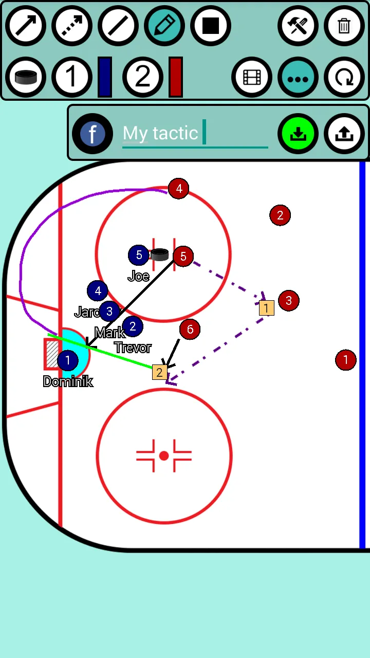 Hockey Tactic Board | Indus Appstore | Screenshot