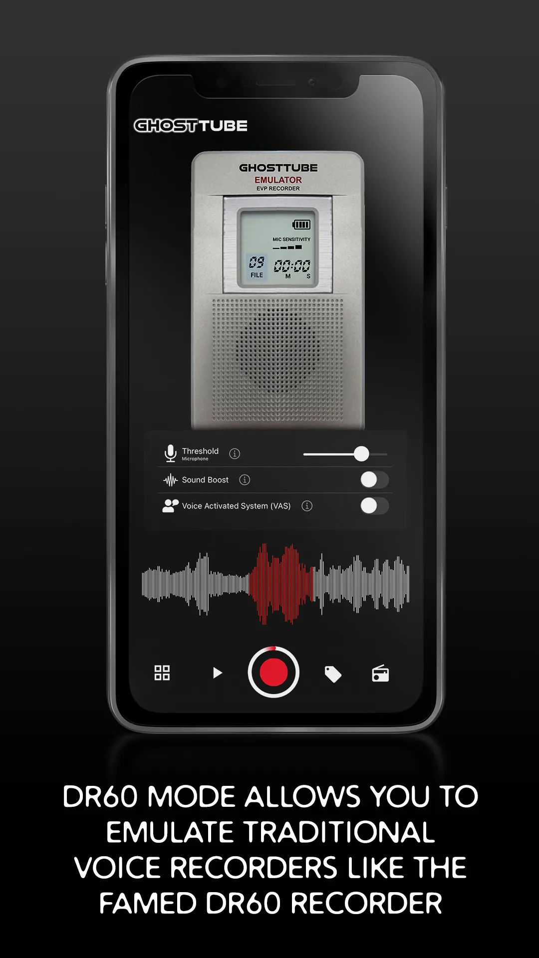GhostTube EVP | Indus Appstore | Screenshot