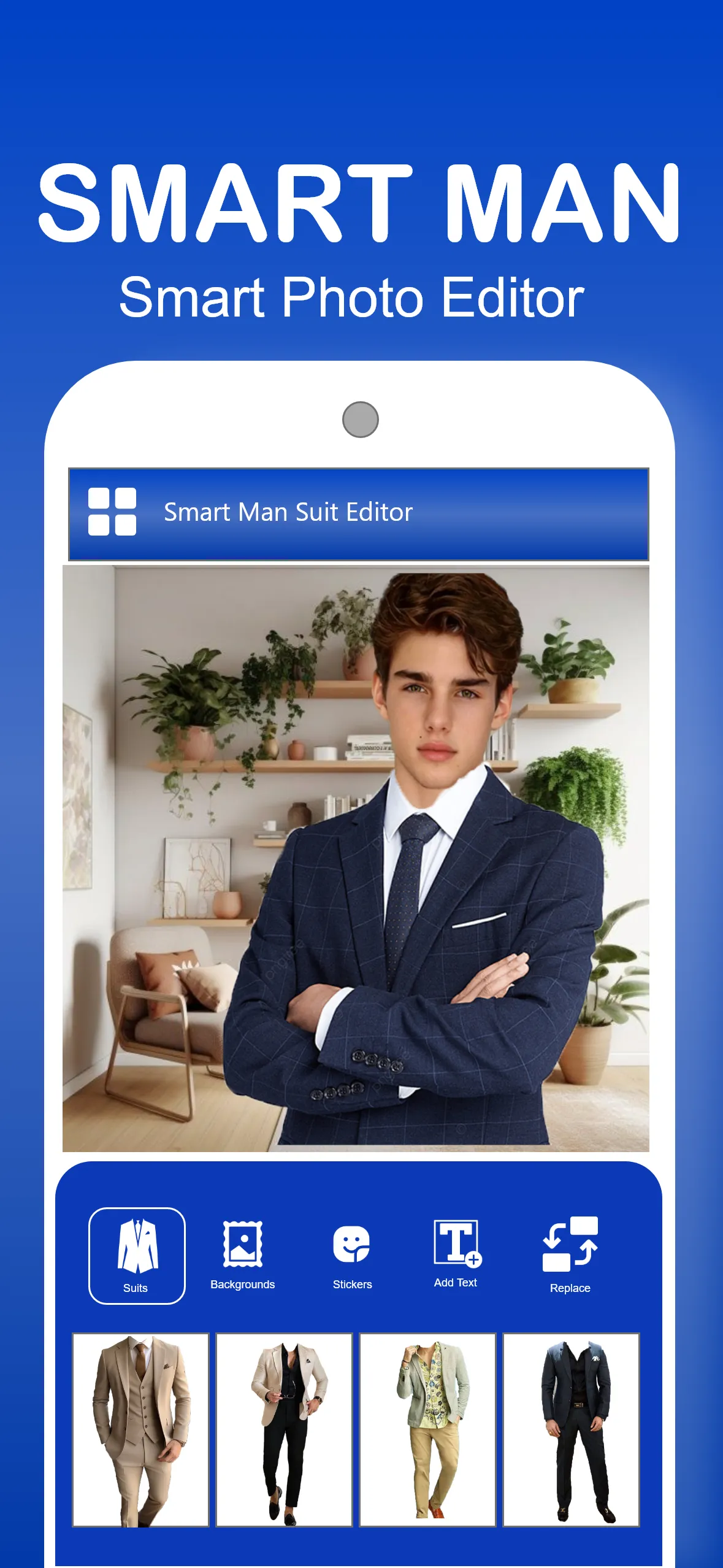 Smart Men Suit Photo Editor | Indus Appstore | Screenshot