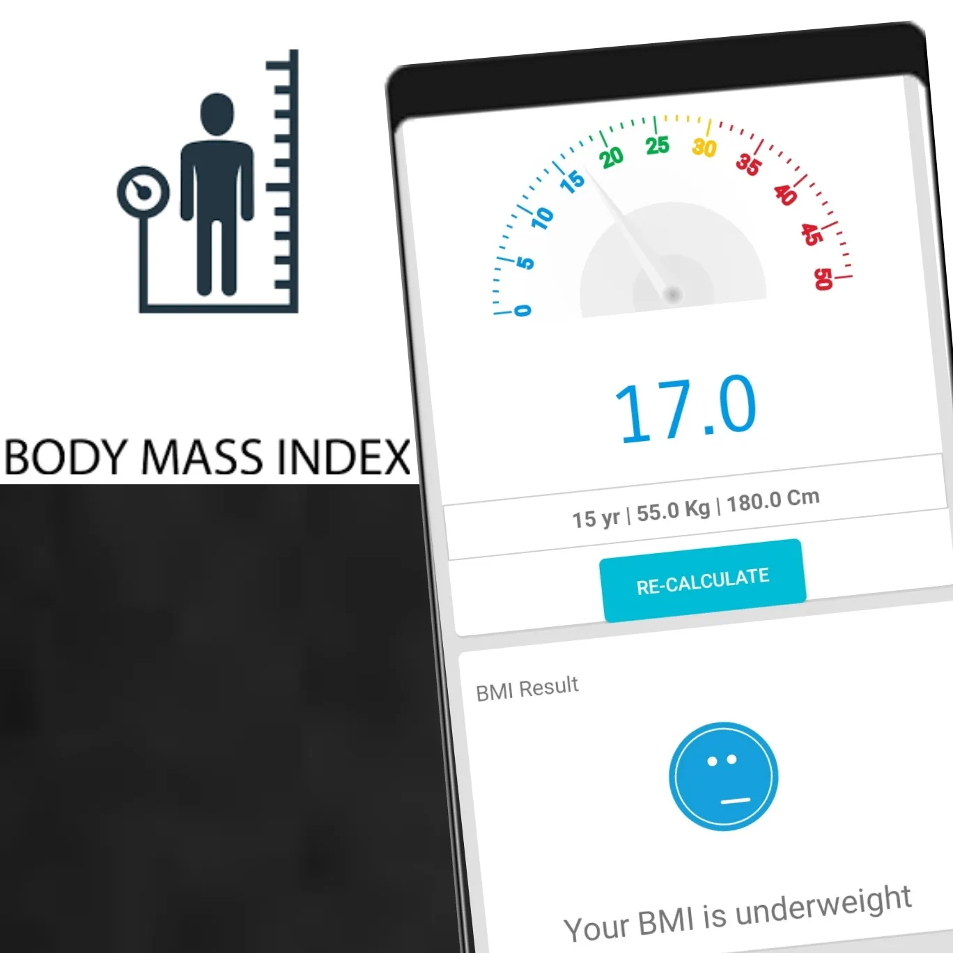 BMI Calculator For Men, Women | Indus Appstore | Screenshot