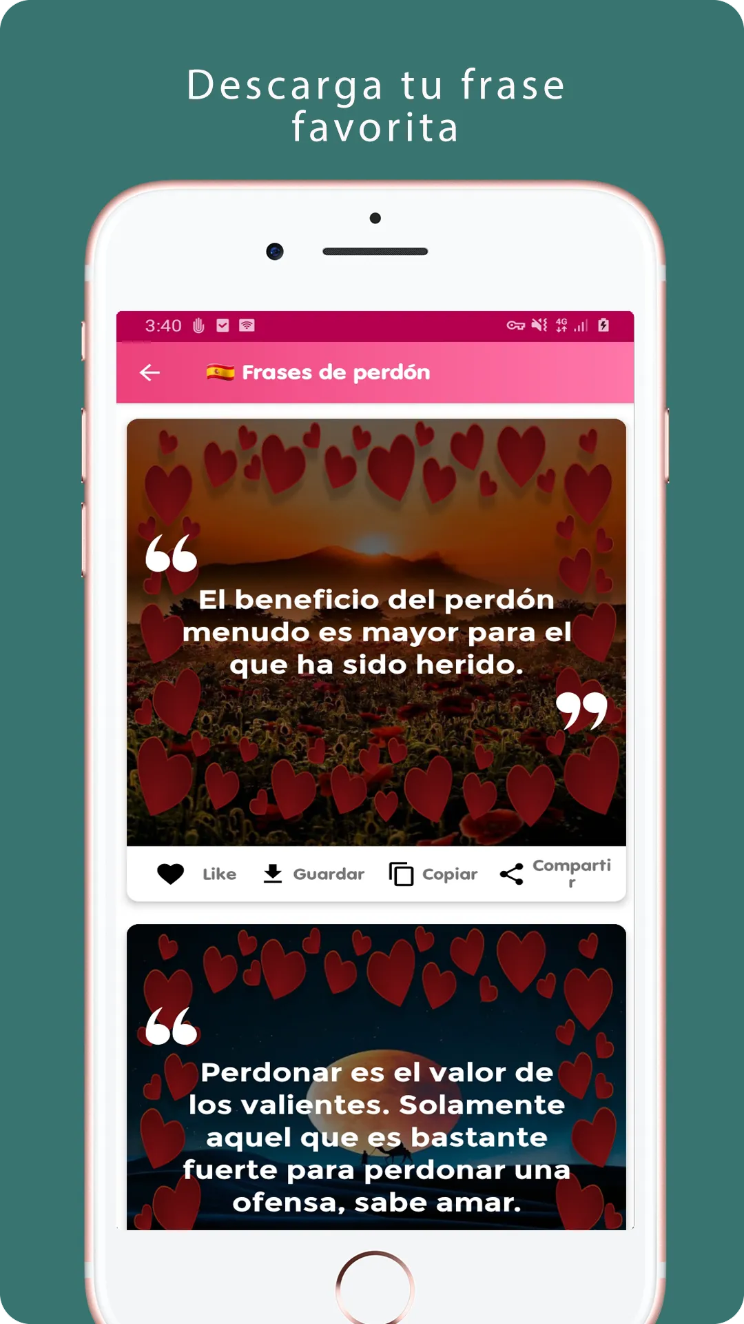 love roses with phrases | Indus Appstore | Screenshot