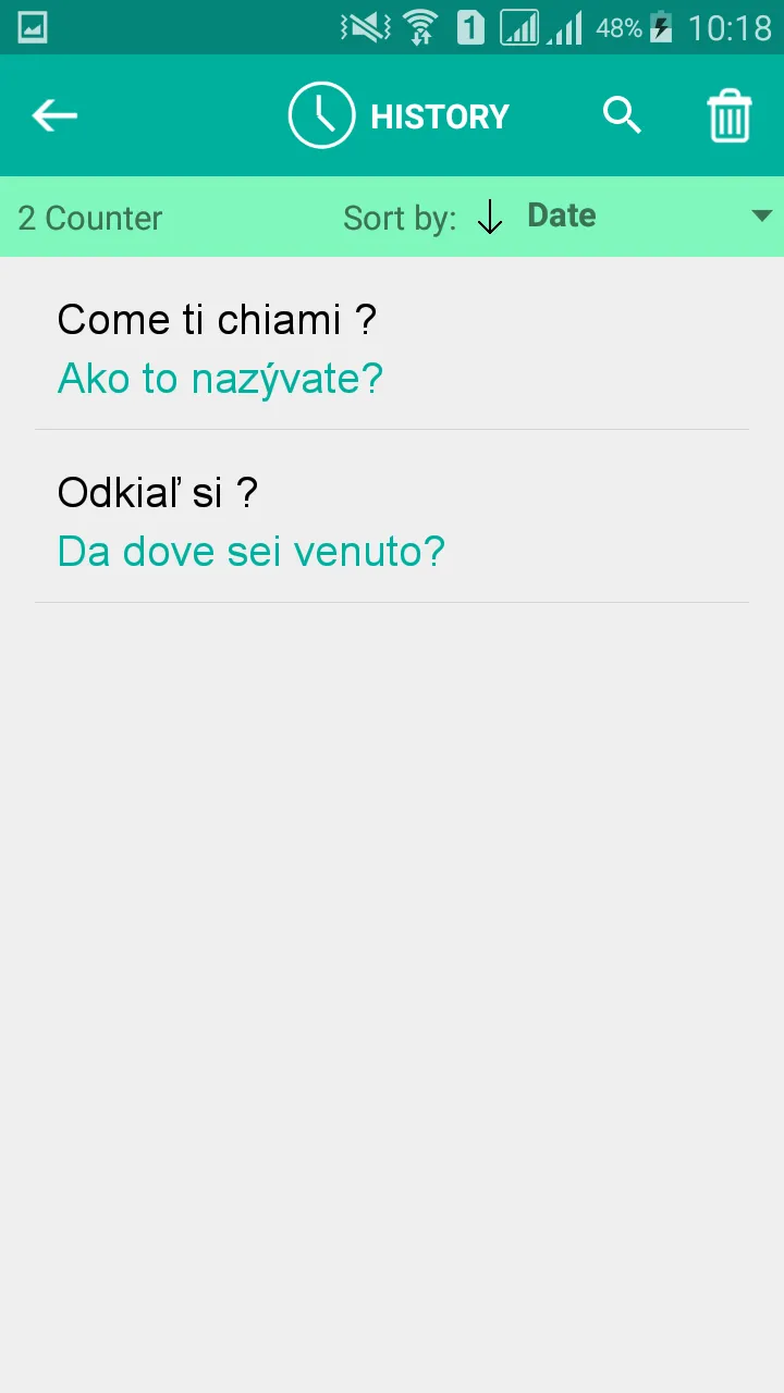 Slovak Italian Translator | Indus Appstore | Screenshot