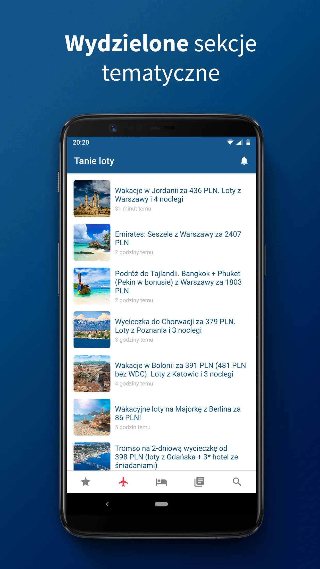 Fly4free.pl - tanie loty | Indus Appstore | Screenshot