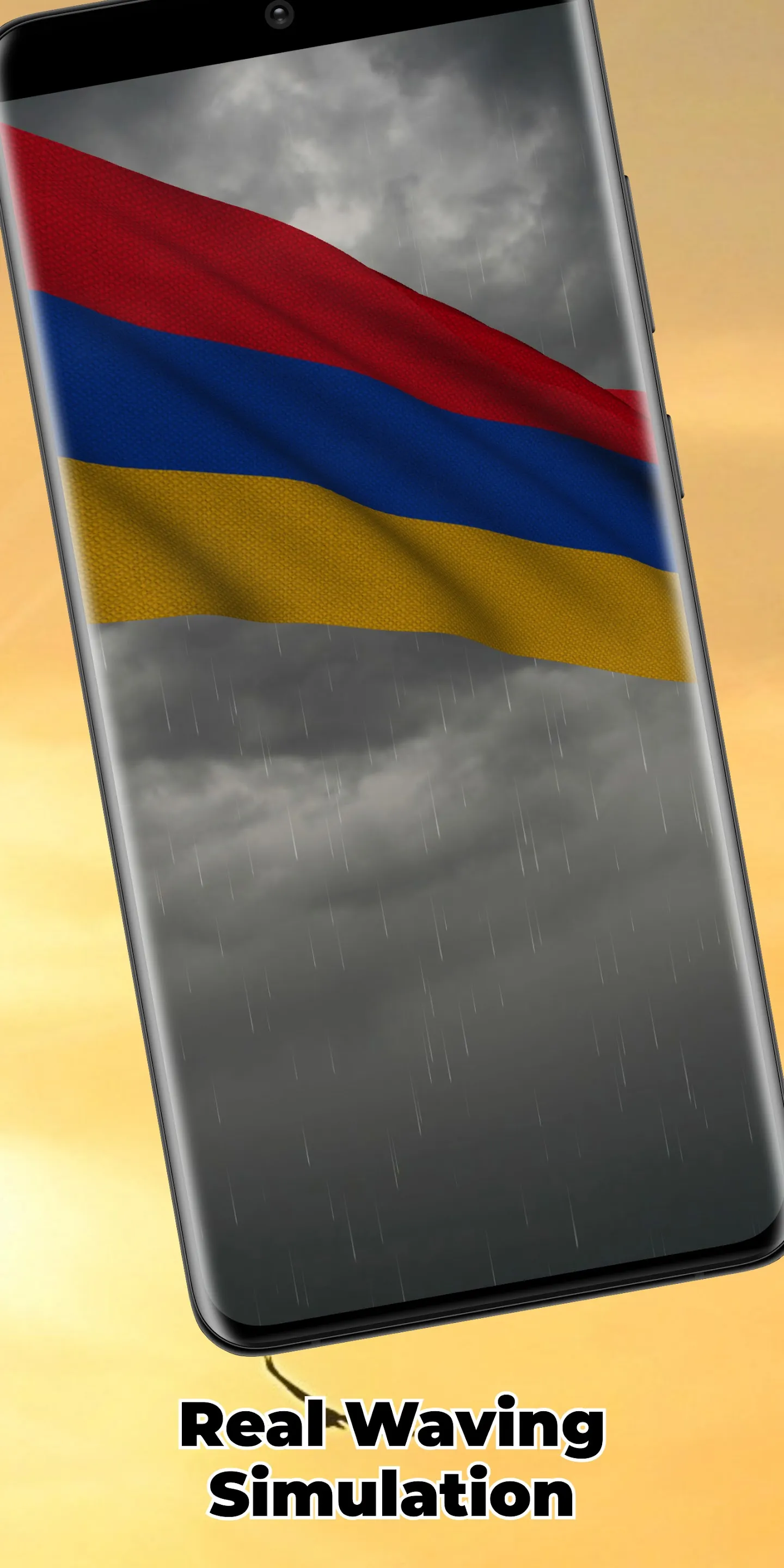 Armenia Flag Live Wallpaper | Indus Appstore | Screenshot