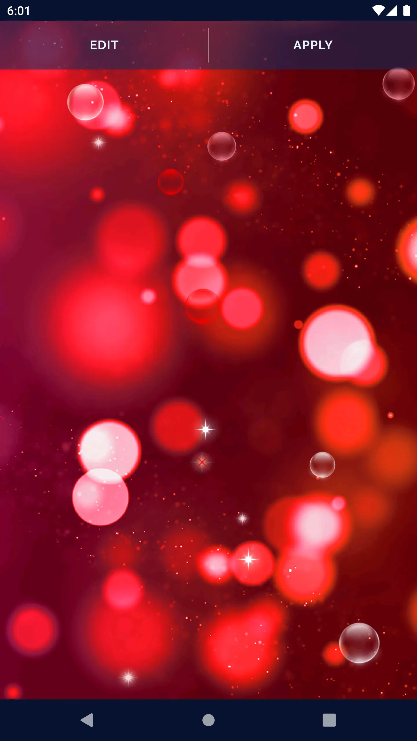 Red Bubble HD Live Wallpaper | Indus Appstore | Screenshot