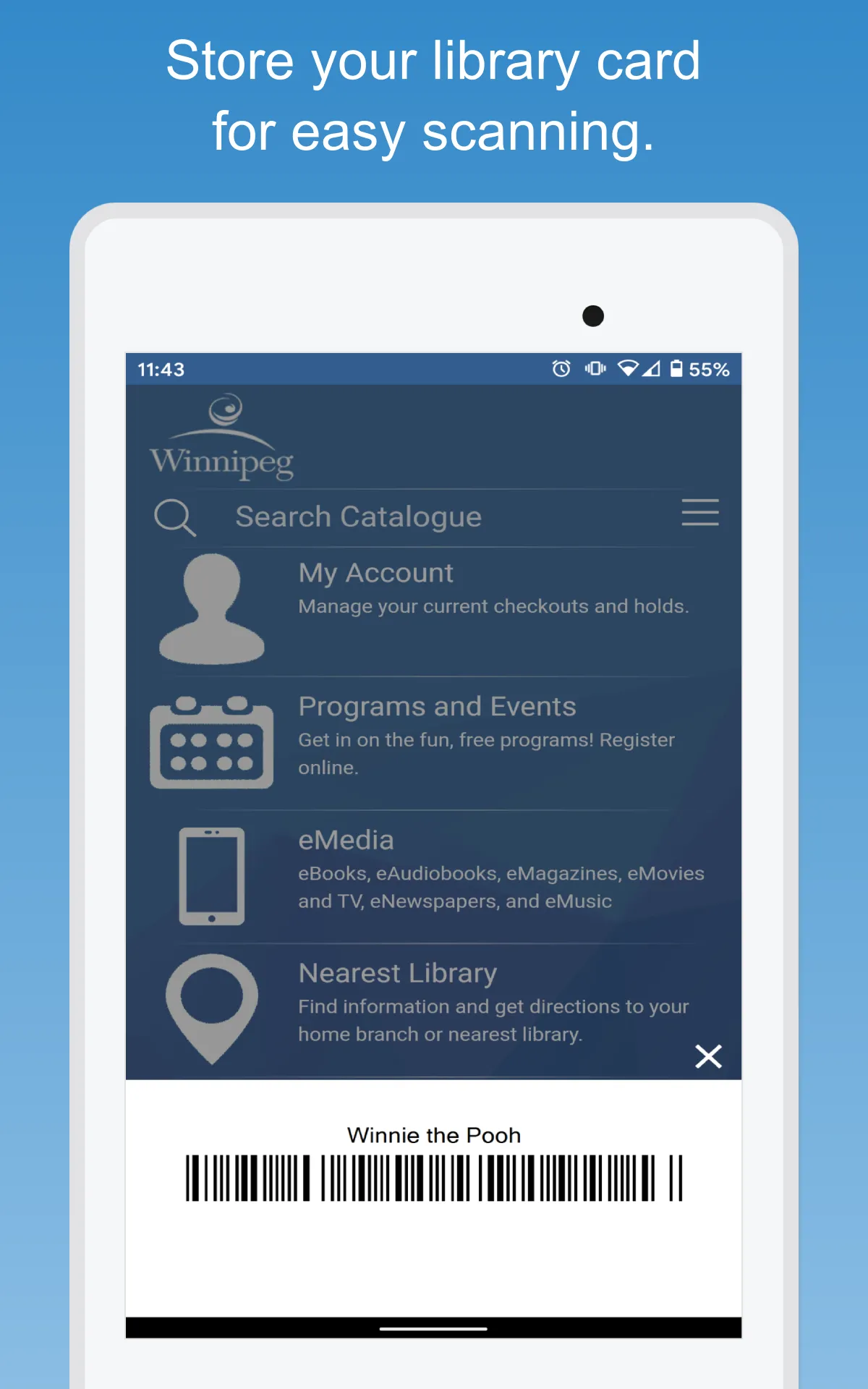 Winnipeg Public Library | Indus Appstore | Screenshot