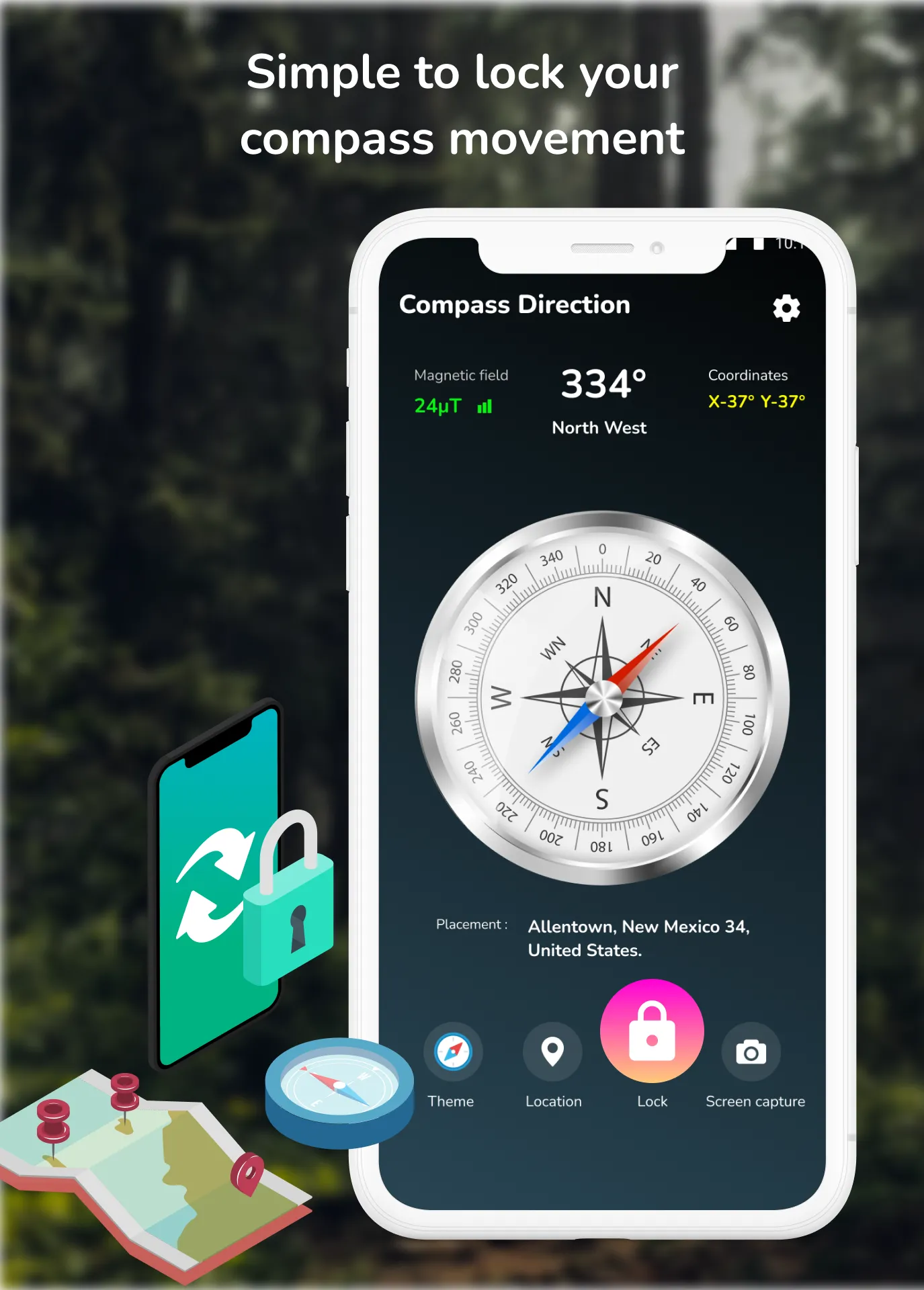 Compass App: Digital Compass | Indus Appstore | Screenshot