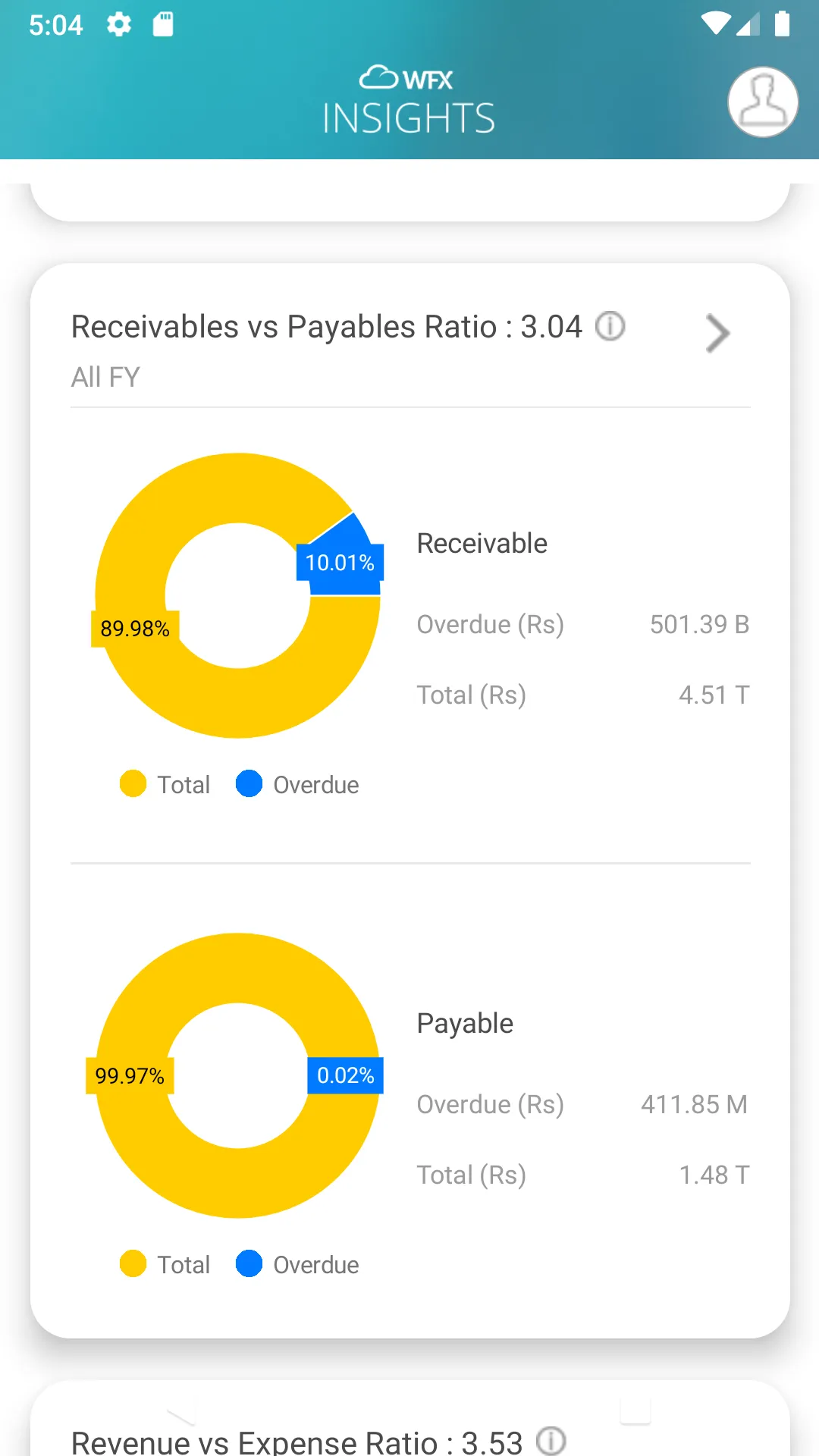 WFX Insights | Indus Appstore | Screenshot