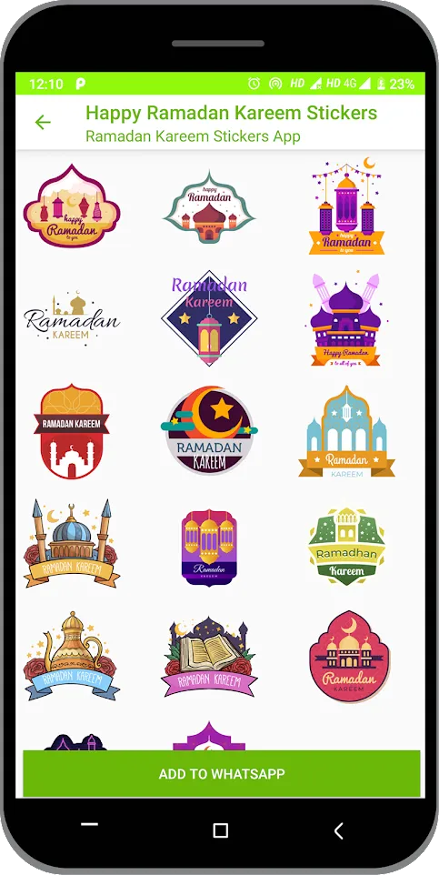 Ramadan eid Stickers WASticker | Indus Appstore | Screenshot